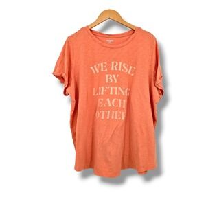 Old Navy We Rise By Lifting Each Other Graphic T-Shirt Women's 2X